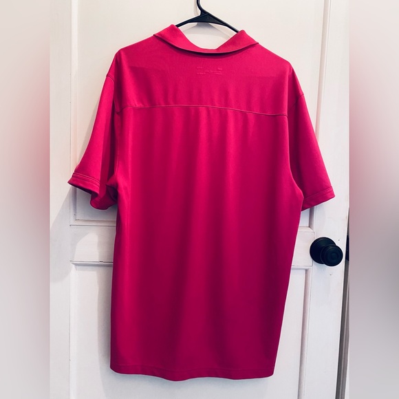 Under Armour Men's Bright Pink Polo Shirt - Picture 2 of 4